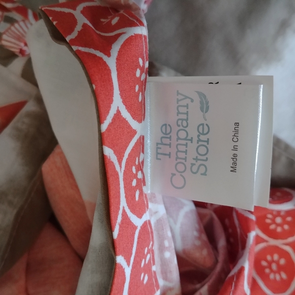 The Company Store King Comforter Duvet Cover /Pillow Cases Bedding Set - Picture 4 of 5